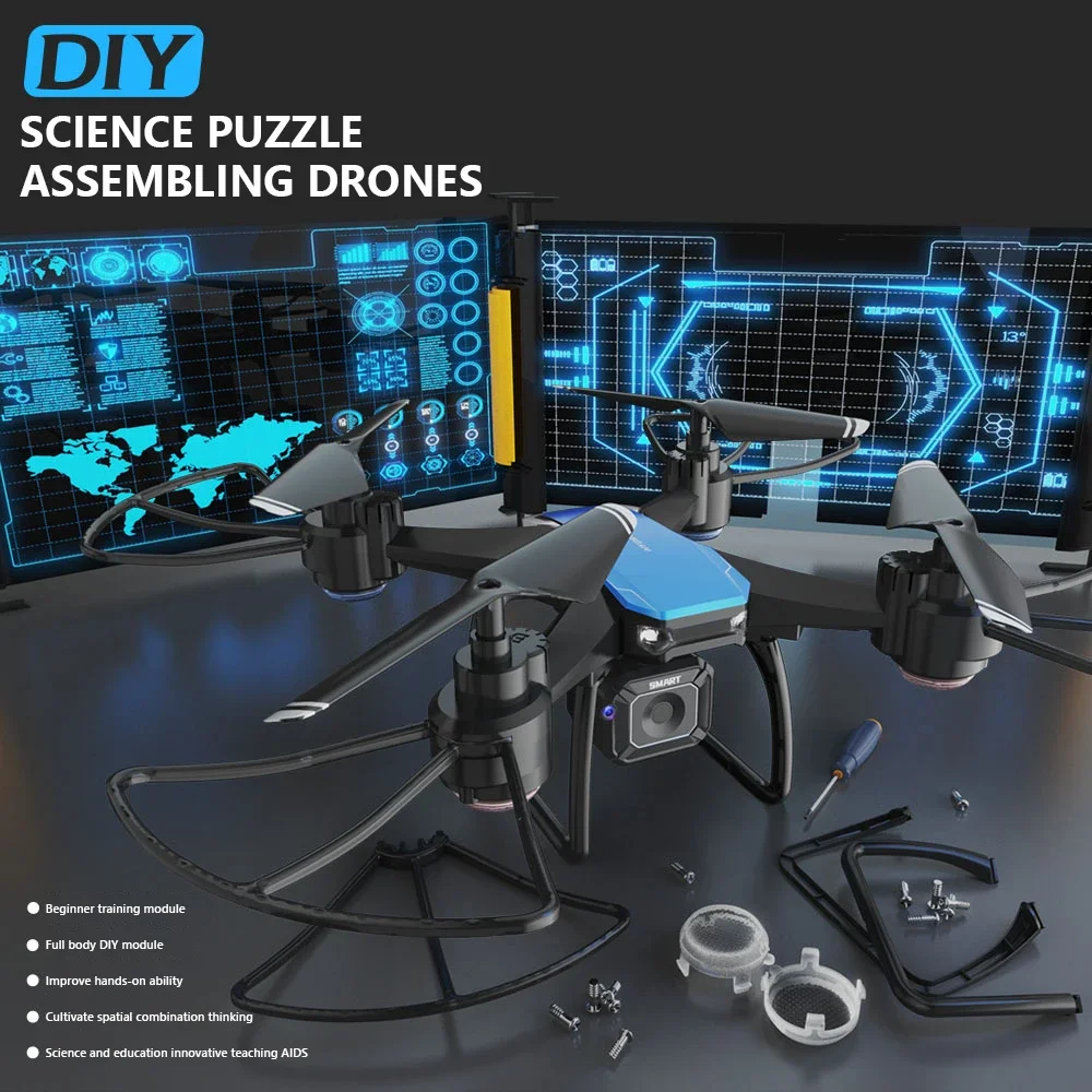 JJRC H108 DIY 교육용 조립 미니 드론 인터랙 - Rc Helicopter Case 리뷰 및 가격